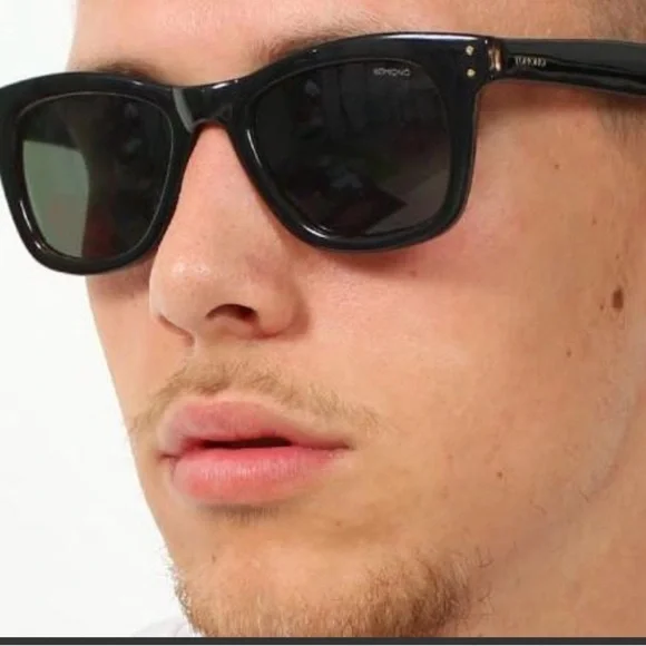 Komono Blue Marbled Sunglasses NEW The Allen Indigo Demi - Picture 12 of 12